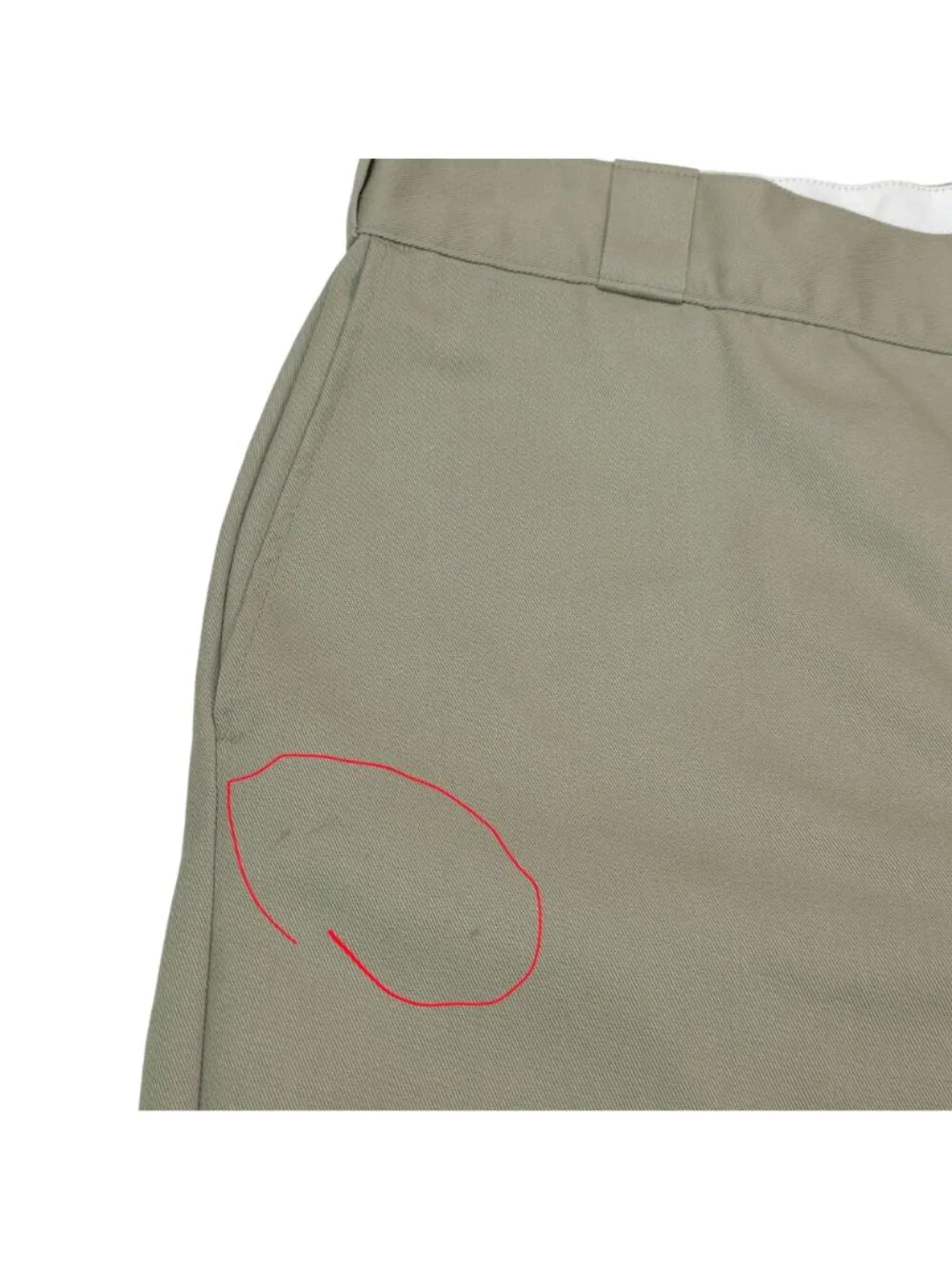 Dickies Mens Twill Work Pants 40 x 30 Tag is Faded Khaki